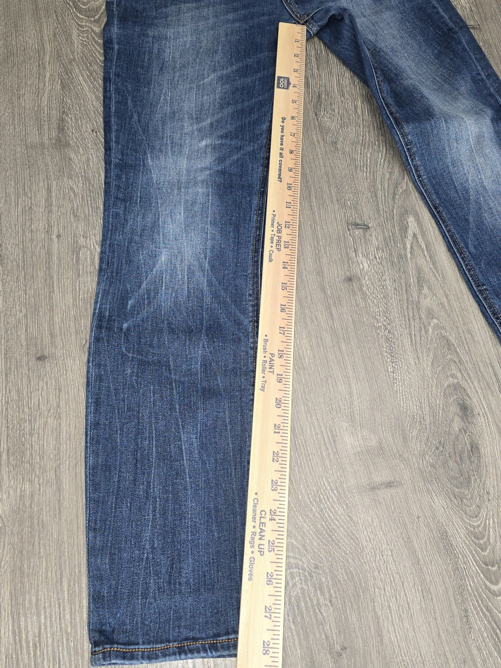 *Kut from the Kloth Straight Leg Jeans in Blue Wash Size 6 Casual - Picture 11 of 12